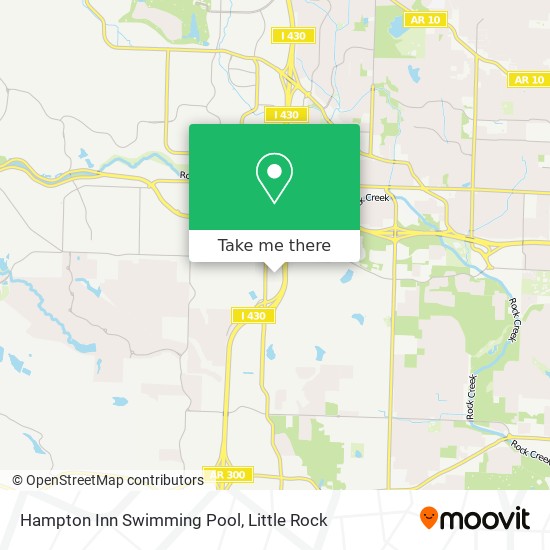 Hampton Inn Swimming Pool map
