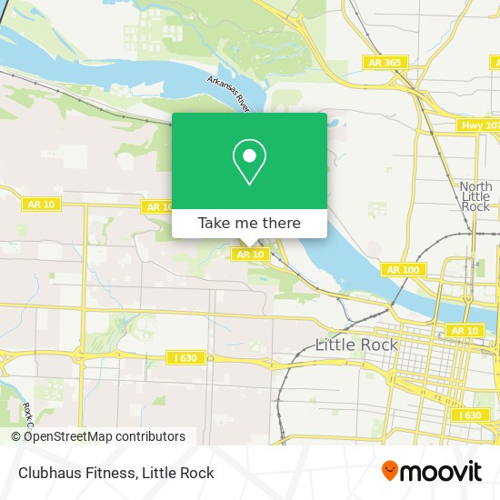 Mapa de Clubhaus Fitness