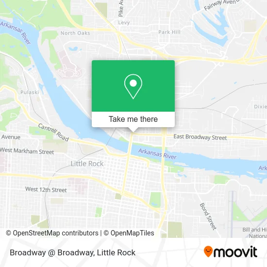 Broadway @ Broadway map