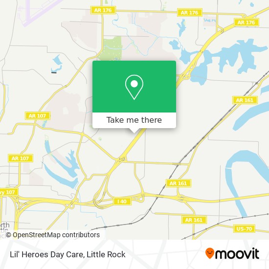 Lil' Heroes Day Care map