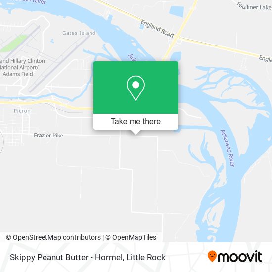 Skippy Peanut Butter - Hormel map