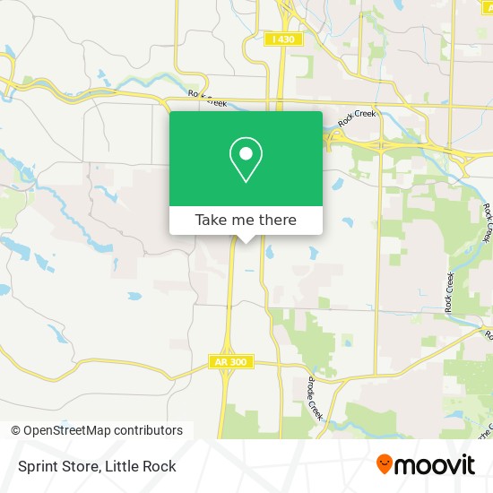 Sprint Store map