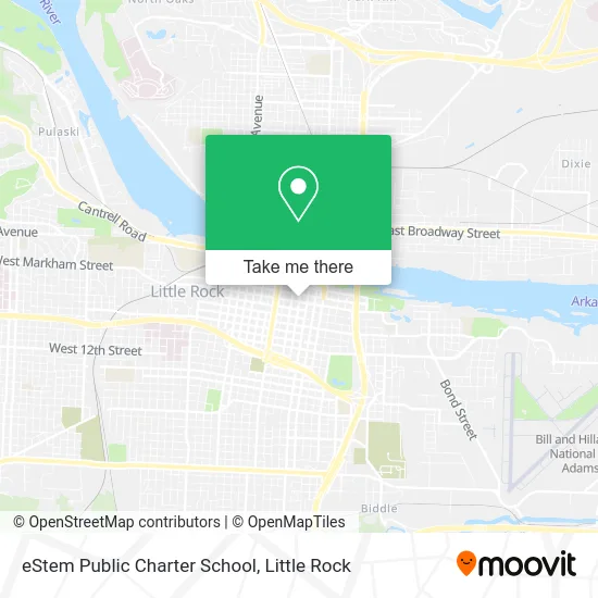 eStem Public Charter School map