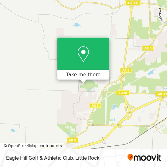 Mapa de Eagle Hill Golf & Athletic Club