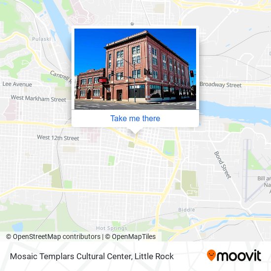 Mosaic Templars Cultural Center map