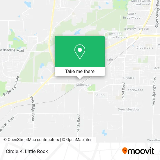 Circle K map