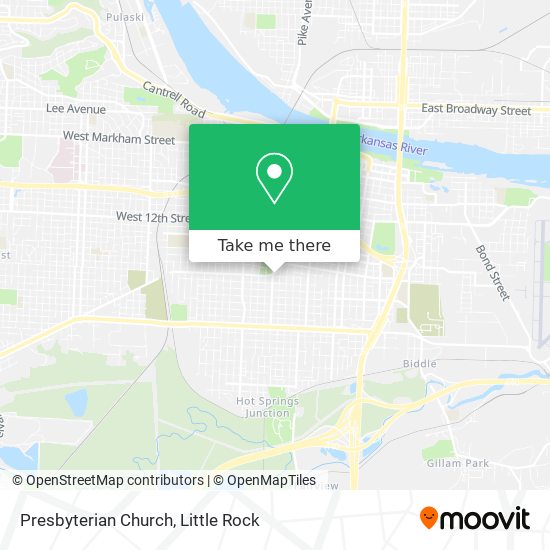 Presbyterian Church map