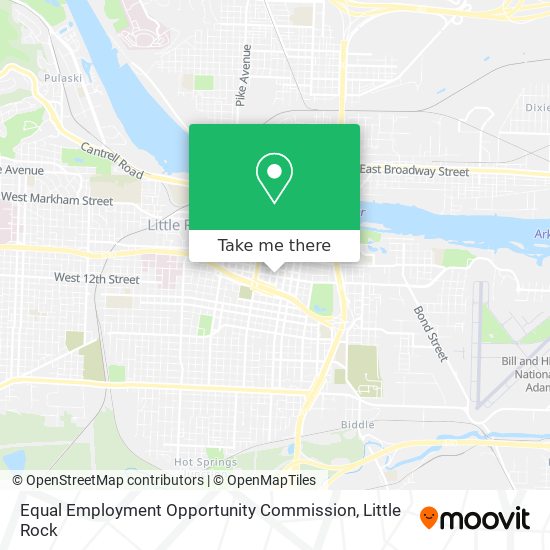 Equal Employment Opportunity Commission map