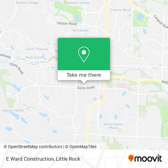 E Ward Construction map