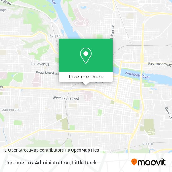 Income Tax Administration map