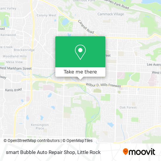 smart Bubble Auto Repair Shop map