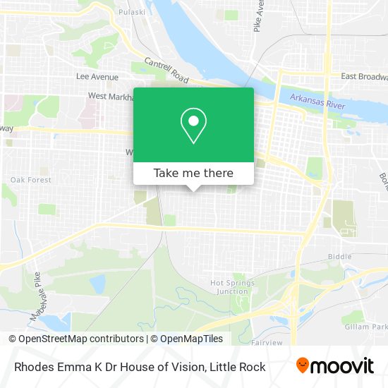 Mapa de Rhodes Emma K Dr House of Vision