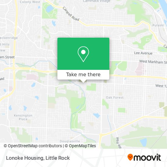 Lonoke Housing map