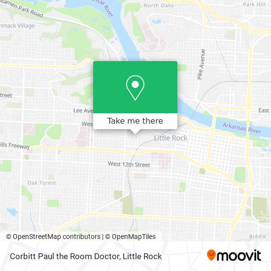 Corbitt Paul the Room Doctor map