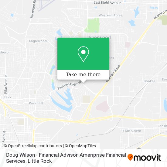 Mapa de Doug Wilson - Financial Advisor, Ameriprise Financial Services