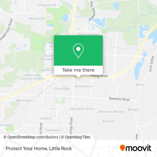 Protect Your Home map