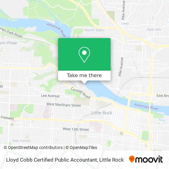 Lloyd Cobb Certified Public Accountant map