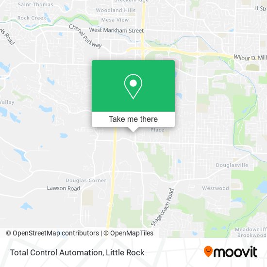 Total Control Automation map