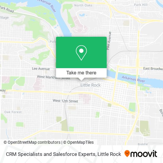 Mapa de CRM Specialists and Salesforce Experts