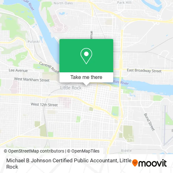 Michael B Johnson Certified Public Accountant map
