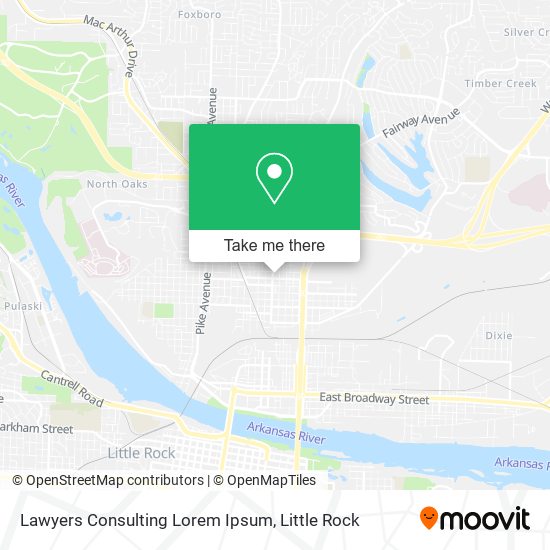 Mapa de Lawyers Consulting Lorem Ipsum