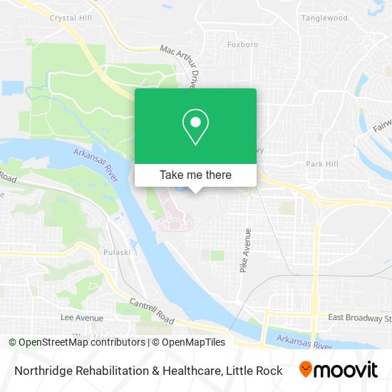 Mapa de Northridge Rehabilitation & Healthcare