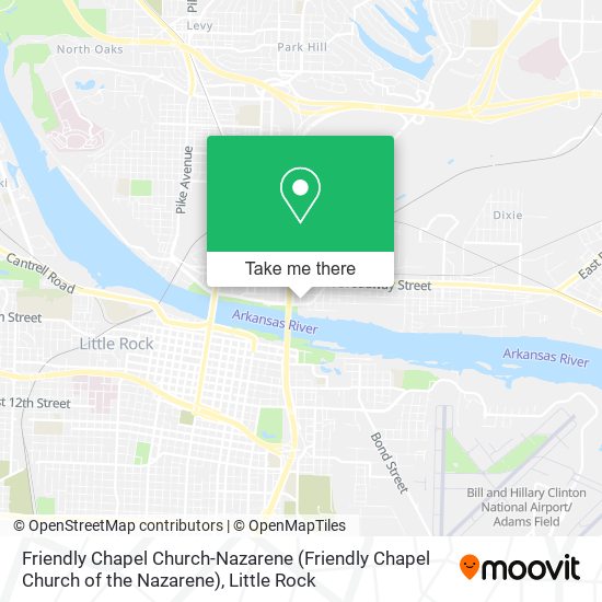 Friendly Chapel Church-Nazarene (Friendly Chapel Church of the Nazarene) map