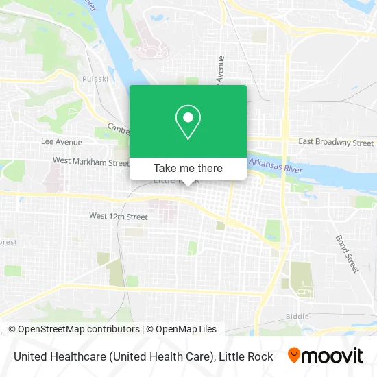 United Healthcare (United Health Care) map