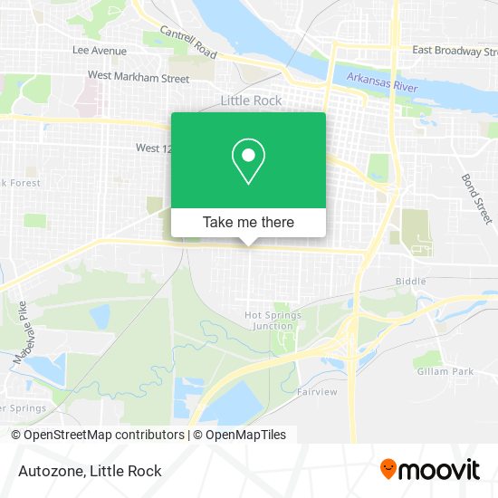 Autozone map