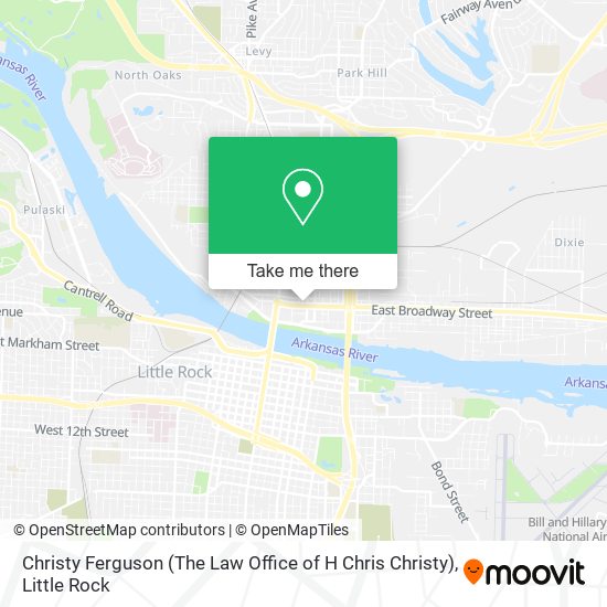 Mapa de Christy Ferguson (The Law Office of H Chris Christy)