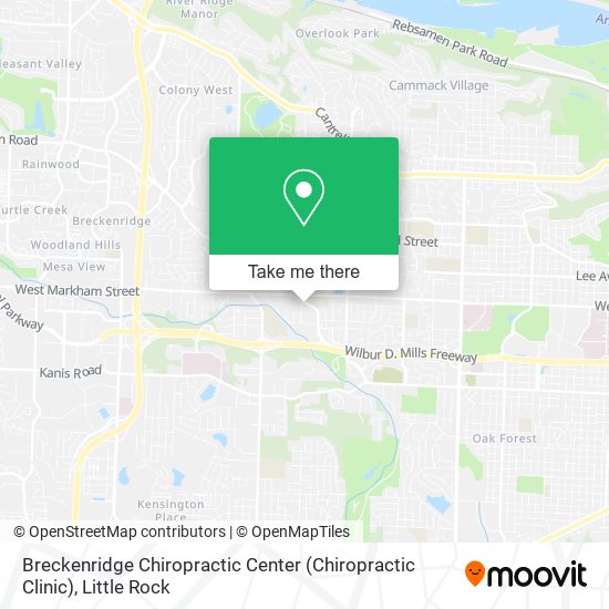 Mapa de Breckenridge Chiropractic Center (Chiropractic Clinic)