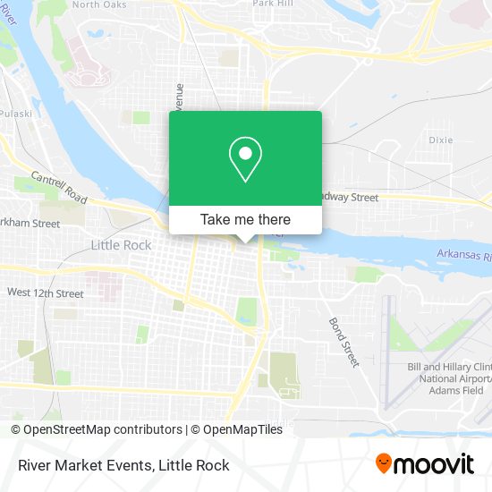 River Market Events map