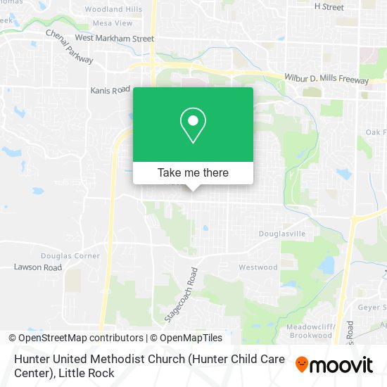 Hunter United Methodist Church (Hunter Child Care Center) map