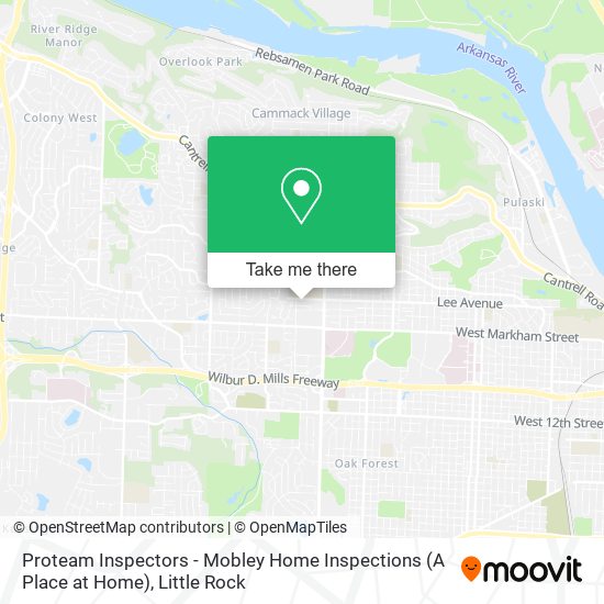 Proteam Inspectors - Mobley Home Inspections (A Place at Home) map