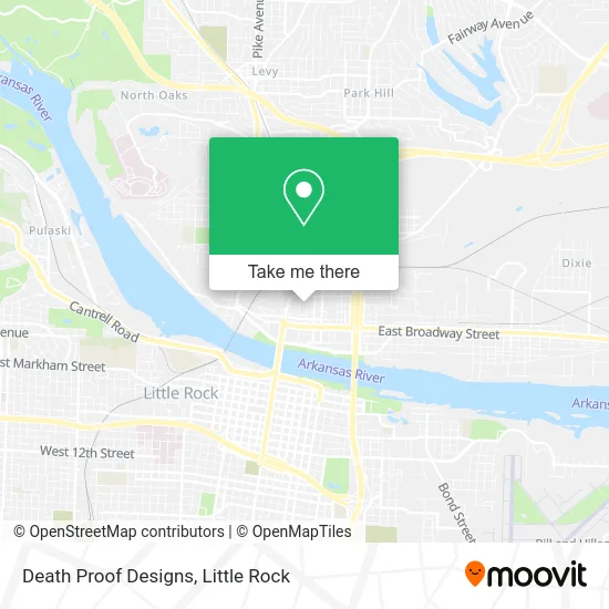 Death Proof Designs map