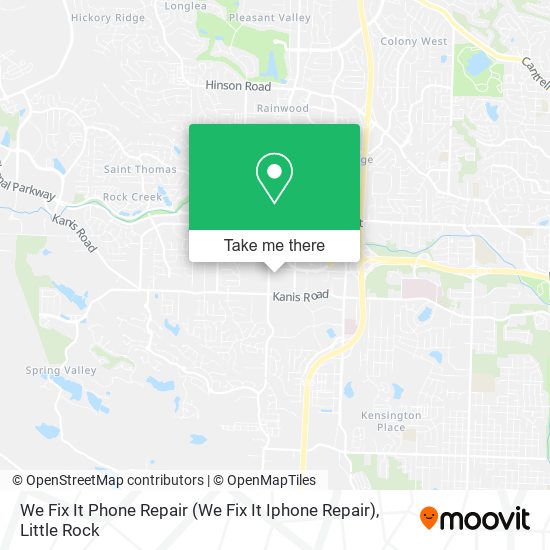 We Fix It Phone Repair map