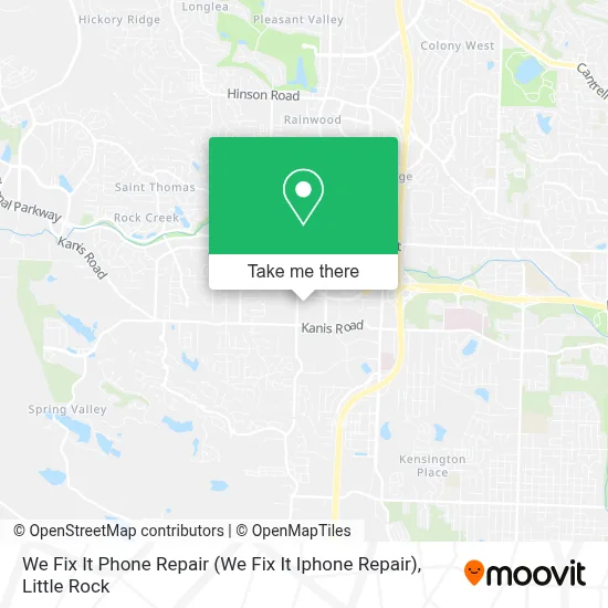 We Fix It Phone Repair map