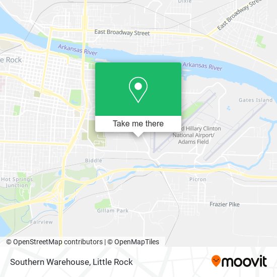 Southern Warehouse map