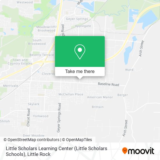 Mapa de Little Scholars Learning Center (Little Scholars Schools)