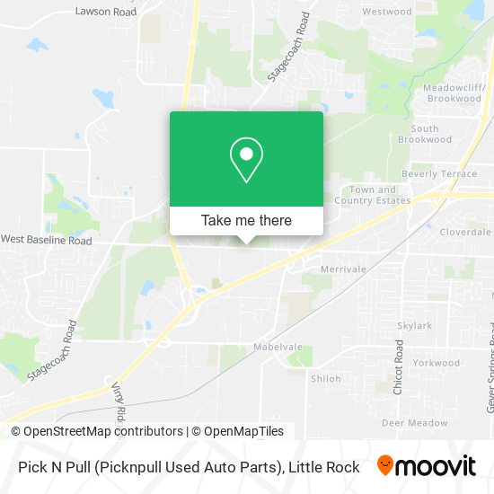 Pick N Pull (Picknpull Used Auto Parts) map