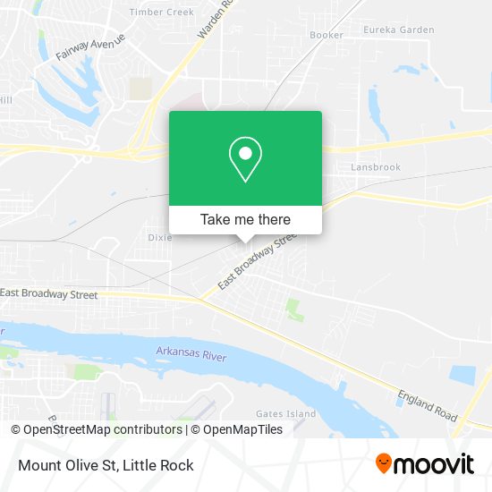 Mount Olive St map