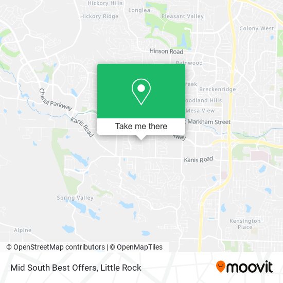 Mid South Best Offers map