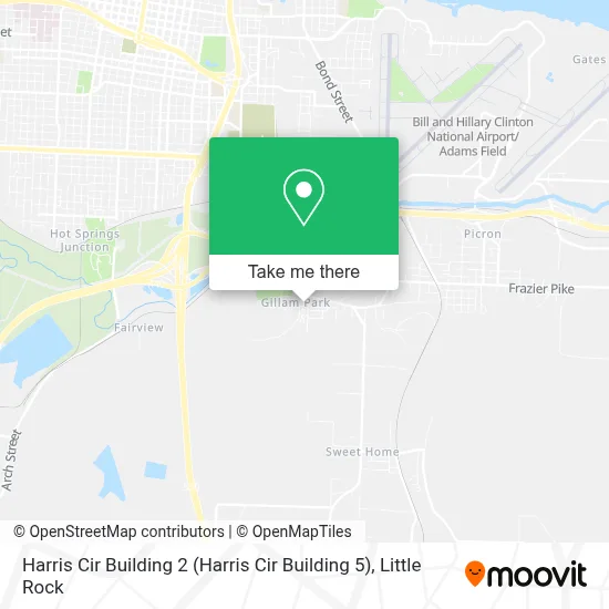 Harris Cir Building 2 map