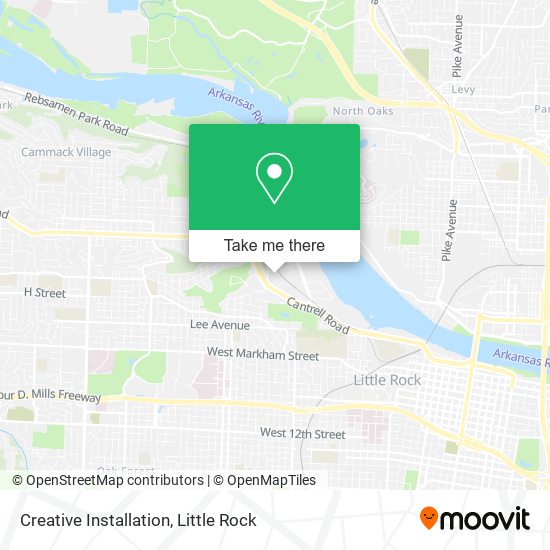 Creative Installation map