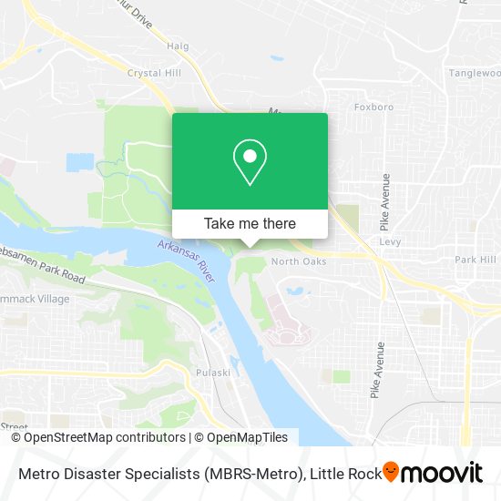 Metro Disaster Specialists (MBRS-Metro) map