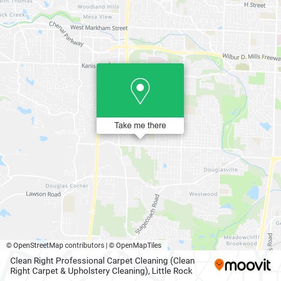 Clean Right Professional Carpet Cleaning map