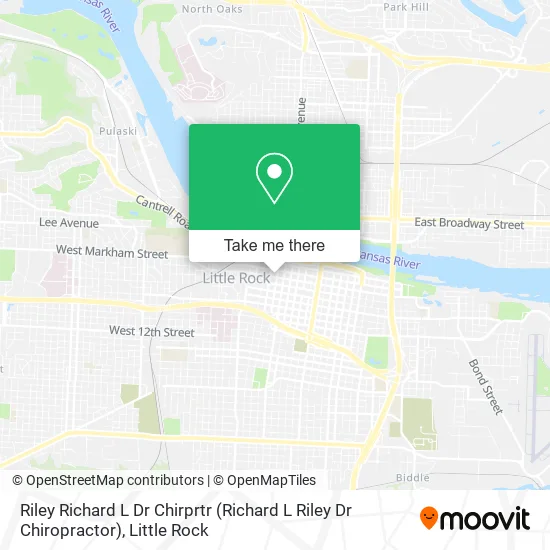 Riley Richard L Dr Chirprtr map
