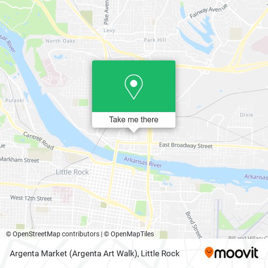 Argenta Market (Argenta Art Walk) map