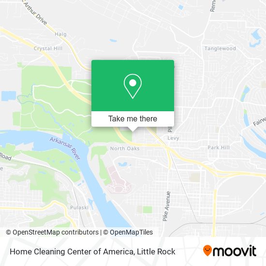 Home Cleaning Center of America map