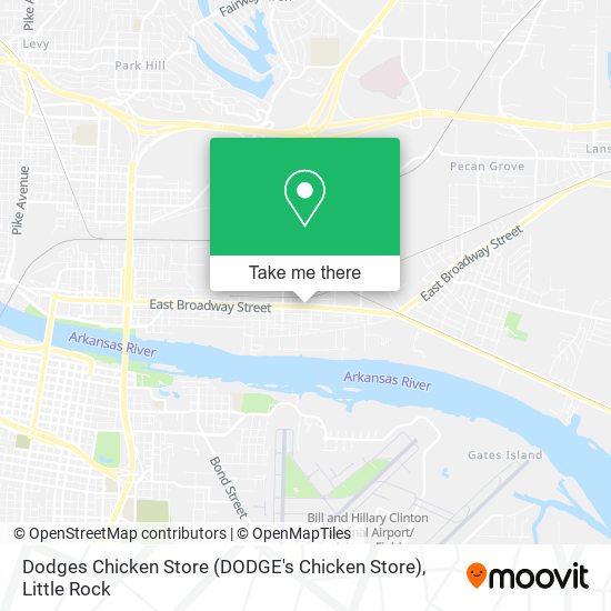 Mapa de Dodges Chicken Store (DODGE's Chicken Store)